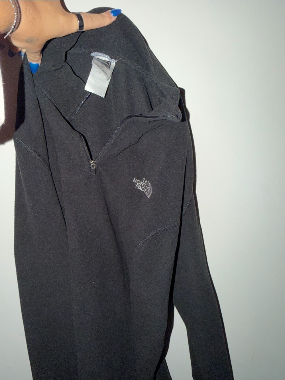 The North Face Women’s Black Quarter-Zip Fleece Sweater